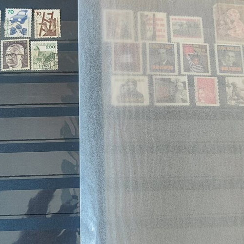 Stamp album leather, like new
