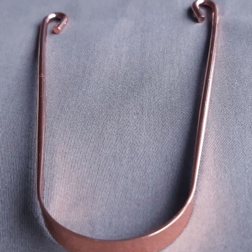 Copper Tongue Cleaner for Oral Hygiene, New