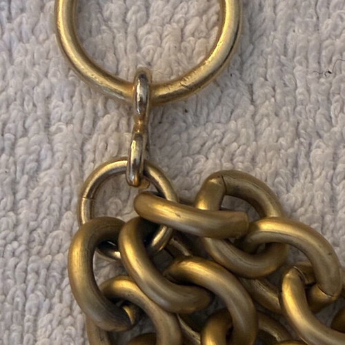 Vintage Monet gold-plated choker and bracelet set
