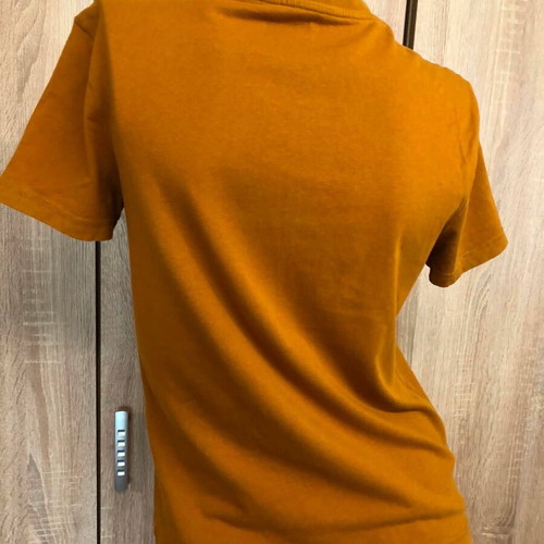 Orchestra T-shirt, orange, size S, cotton
