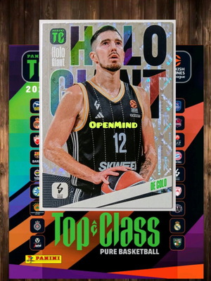 Κάρτα Holo Giant Nando De Colo καινούργια, Top Class Euroleague 2024-25