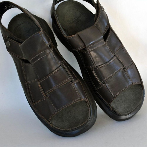Vintage Dr. Martens sandals brown EU 45/46 new old stock with box