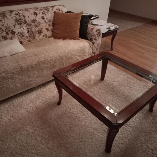 Solid wenge coffee table used, Thessaloniki