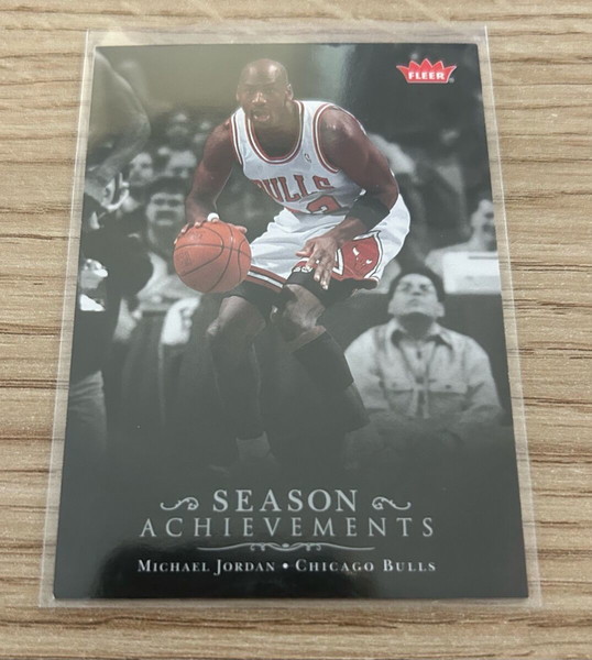 Κάρτα Michael Jordan Chicago Bulls NBA Season Achievments Fleer 2007