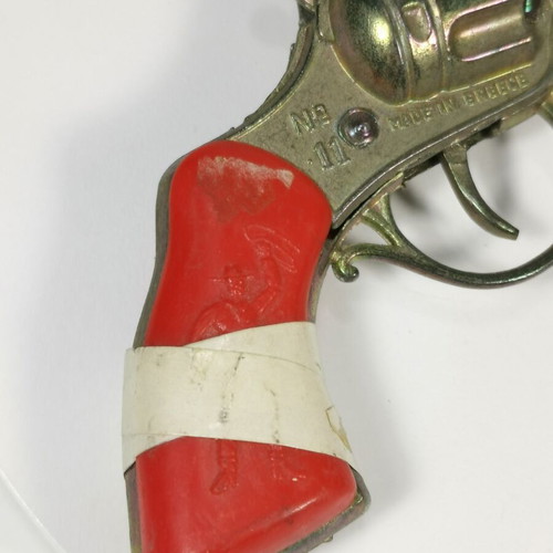 Super Gun No.11 Pilaz vintage children's toy gun used