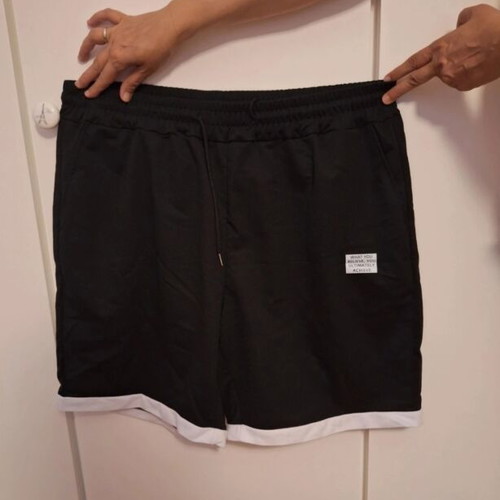 Men's black shorts size 3XL