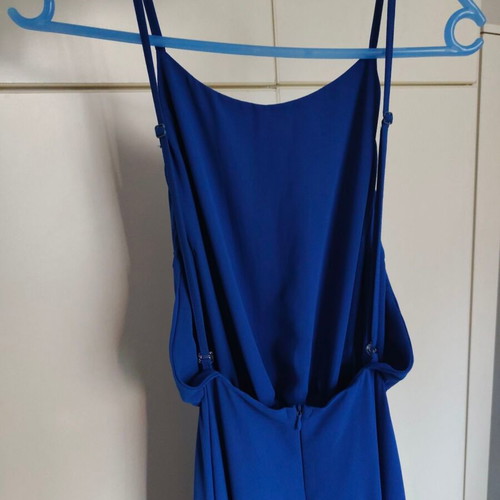 Mind Your Style blue open-back dress