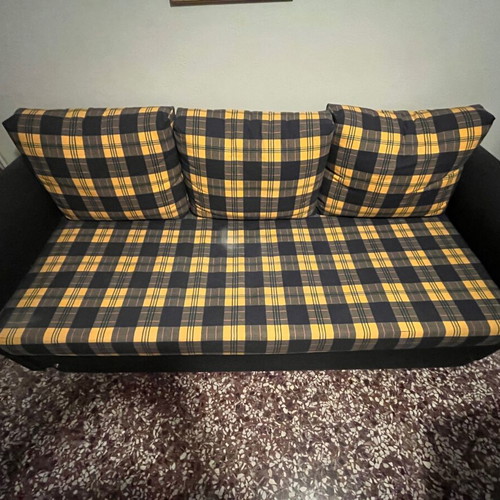 Sofa bed used with mattress included