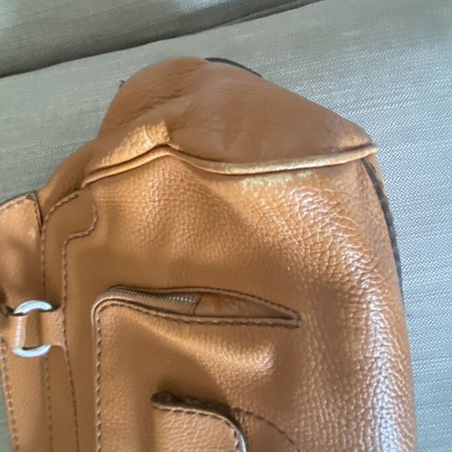 Tod’s leather handbag used, brown color