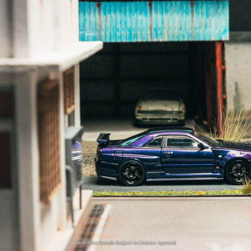 Tarmac x Ignition Model Nissan NISMO Skyline R34 Z-Tune μωβ μεταλλικό νέο