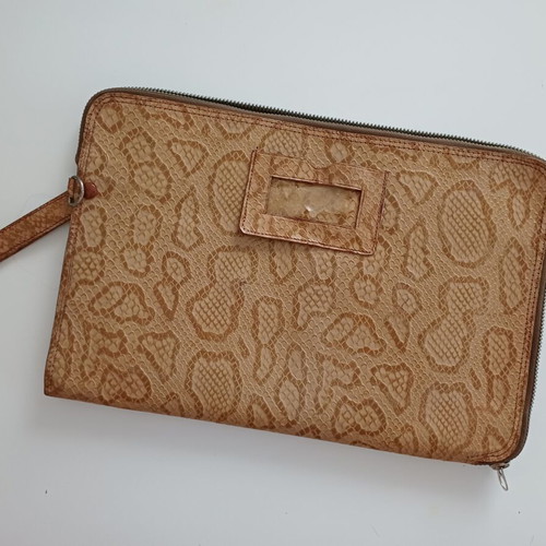 Vintage Travel Wallet 1950-1960, like new, collectible Aden memorabilia