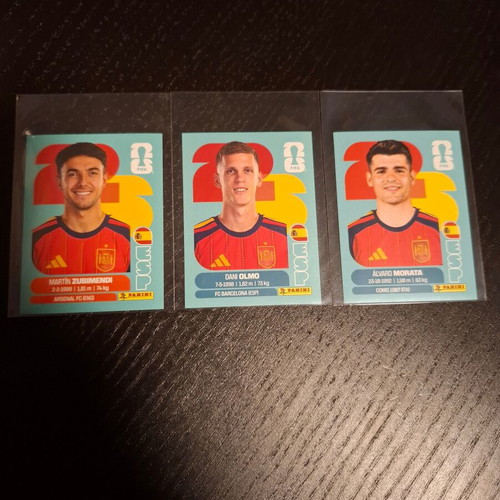 Spain players FIFA World Cup 2026 stickers set