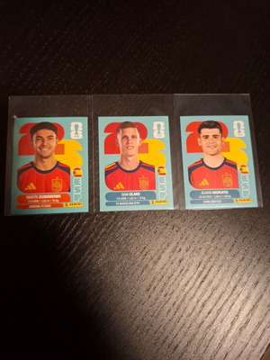 Spain players FIFA World Cup 2026 stickers set