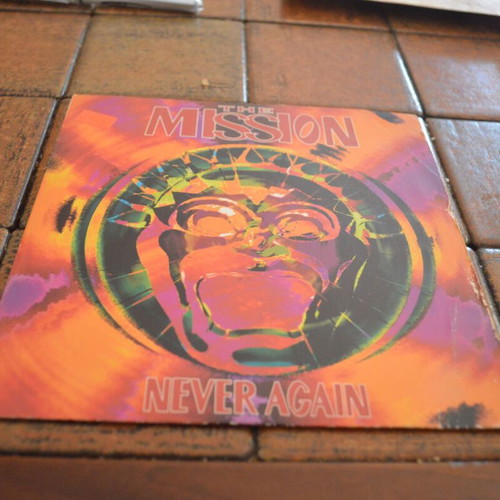 The Mission Never Again 7'' Single used, rock