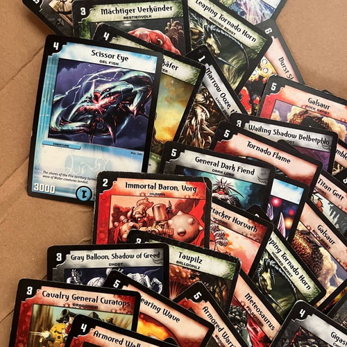 Duel Masters κάρτες σε καλή κατάσταση