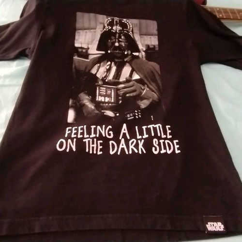 Star Wars T-shirt used, size S, black unisex