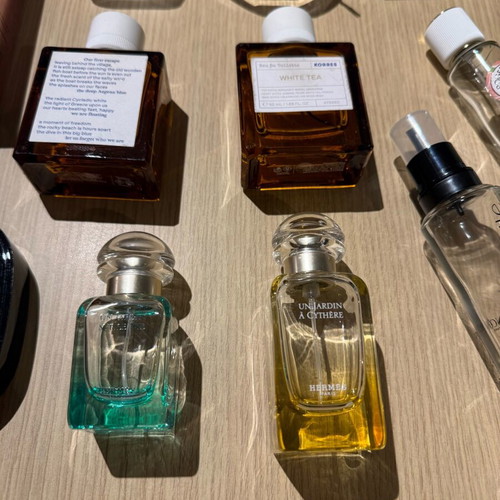 Perfume bottles used, assorted collection