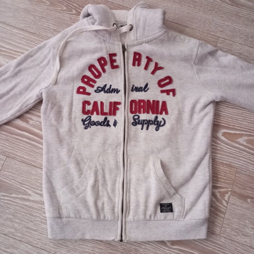 Admiral jacket like new, gray, size M