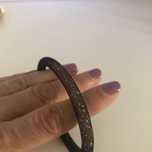 Swarovski women's bracelet like new, black and brown