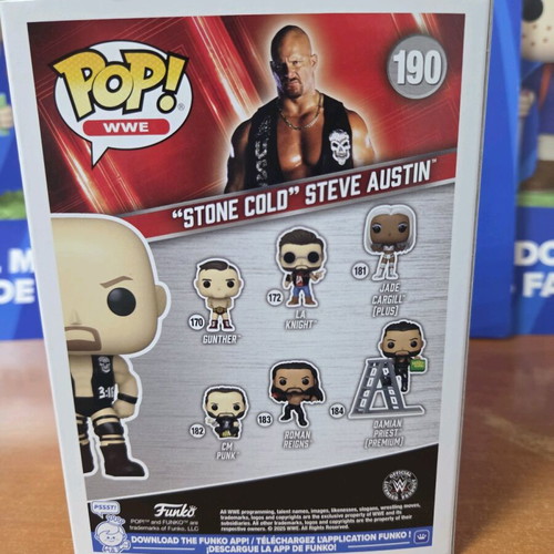 Funko Pop WWE #190 Stone Cold Steve Austin new figure