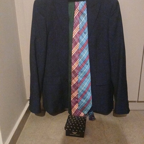 Boss double-breasted jacket blue, like new