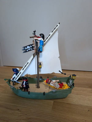 Playmobil Pirate Ship with Crew and Accessories