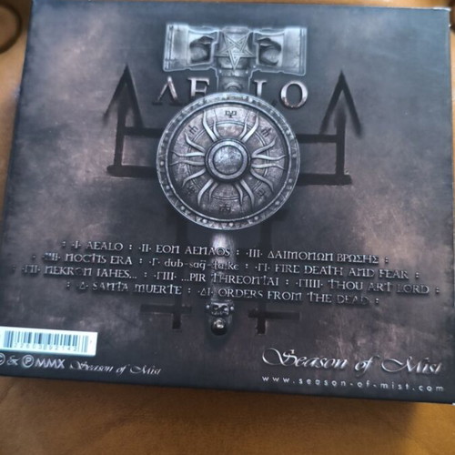 Rotting Christ Aealo Digipack special edition with DVD like new