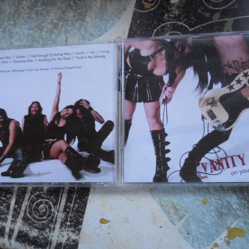 Vanity Ink On Your Skin CD album, alternative rock