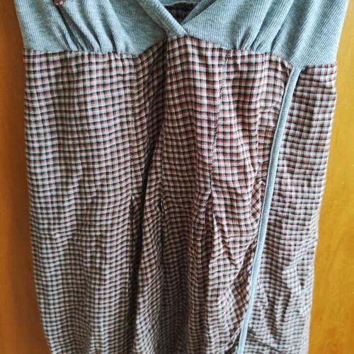 Helmi dress S checked with grey like new
