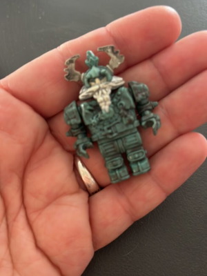 Mega Bloks Dragons Krystal Wars figure like new