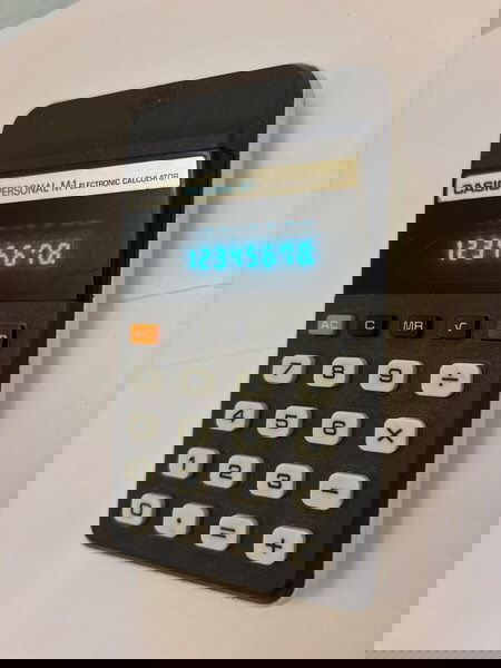 Casio personal M-1 Vintage Calculator 70s