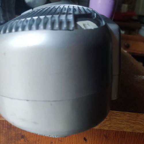 Radio cassette player with power cable
