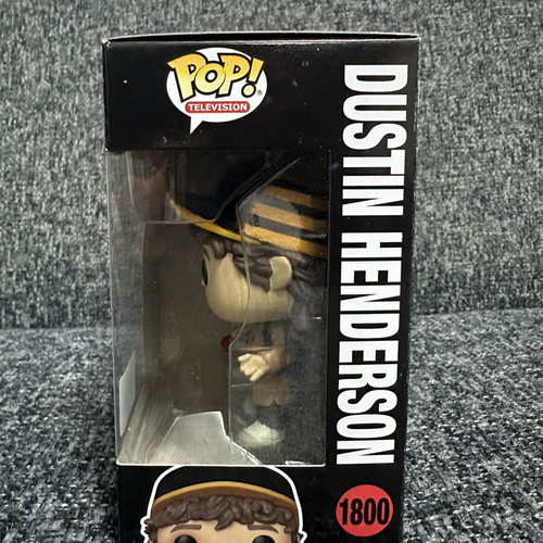 Funko Pop Stranger Things Dustin Henderson #1800 new with soft protector