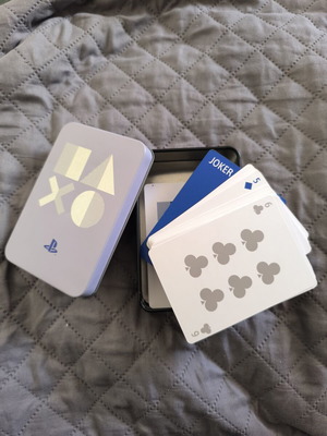 Playstation playing cards complete, like new