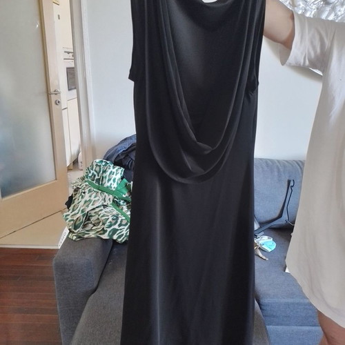 Coast women's dress used, black silk, medium size