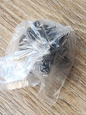 PS4 The Witcher collectible keychain sealed, silver