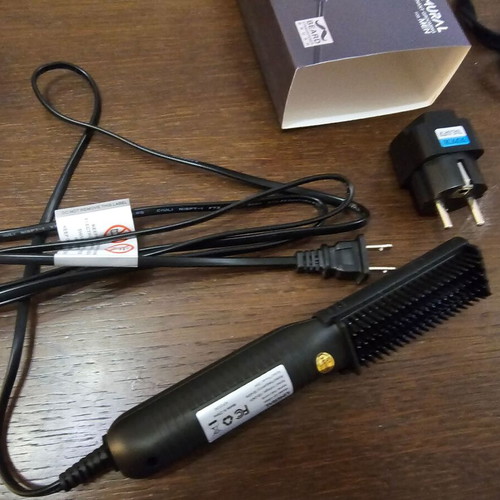 Limural electric hair and beard straightening brush like new