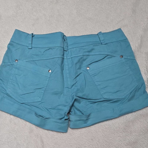 Green women's shorts size M like new