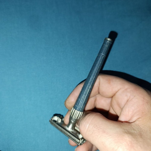 Safety razor used vintage personal item