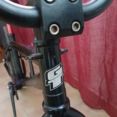 GT BMX bike, 20 inch wheels, black