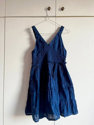 Zara blue summer sleeveless dress like new, size 164 cm