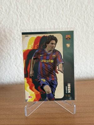 Lionel Messi 78/99 Classic FC Barcelona Topps Total Football card new