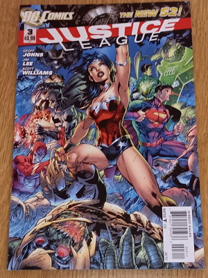 Justice League (2011) #3 comic like new