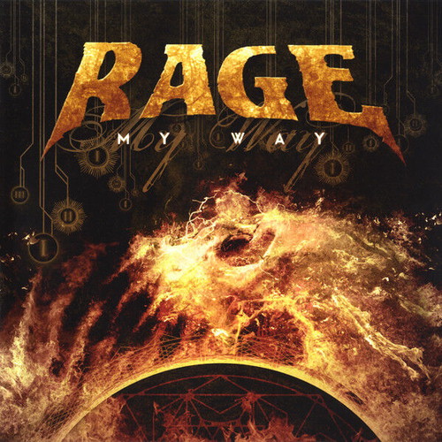 Rage My Way vinyl record used, metal