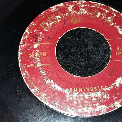 Foreign 7-inch records used, rare collection of 4 pieces