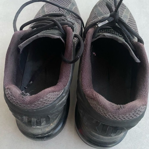 Nike sport shoes used, black size 42