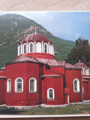 Mount Athos postcards used, pack of 10, Monastery of Great Lavra