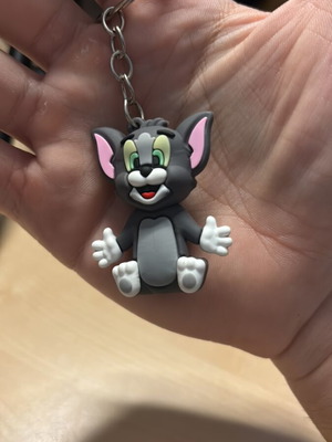 Tom keychain new, black Warner Bros