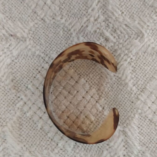 Leopard bracelet like new, brown