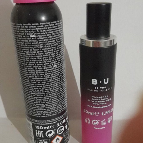 Moschino Cheap & Chic and B.U. One Love women's perfume set like new